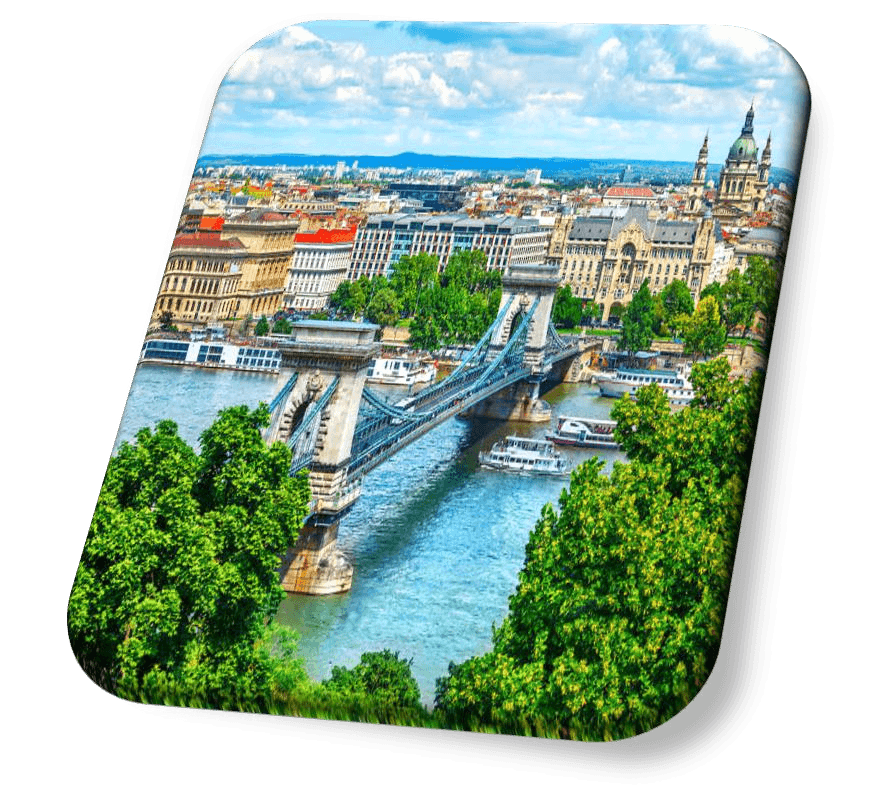 Day 05: At Budapest - Guided City Tour with Parliament Entrance